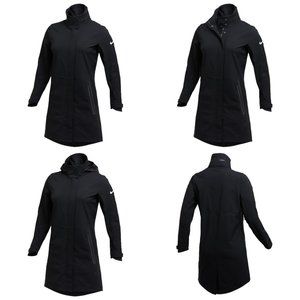 Nike Women's Hypershield Packable Hood Jacket AQ3569 010 Black Size XL